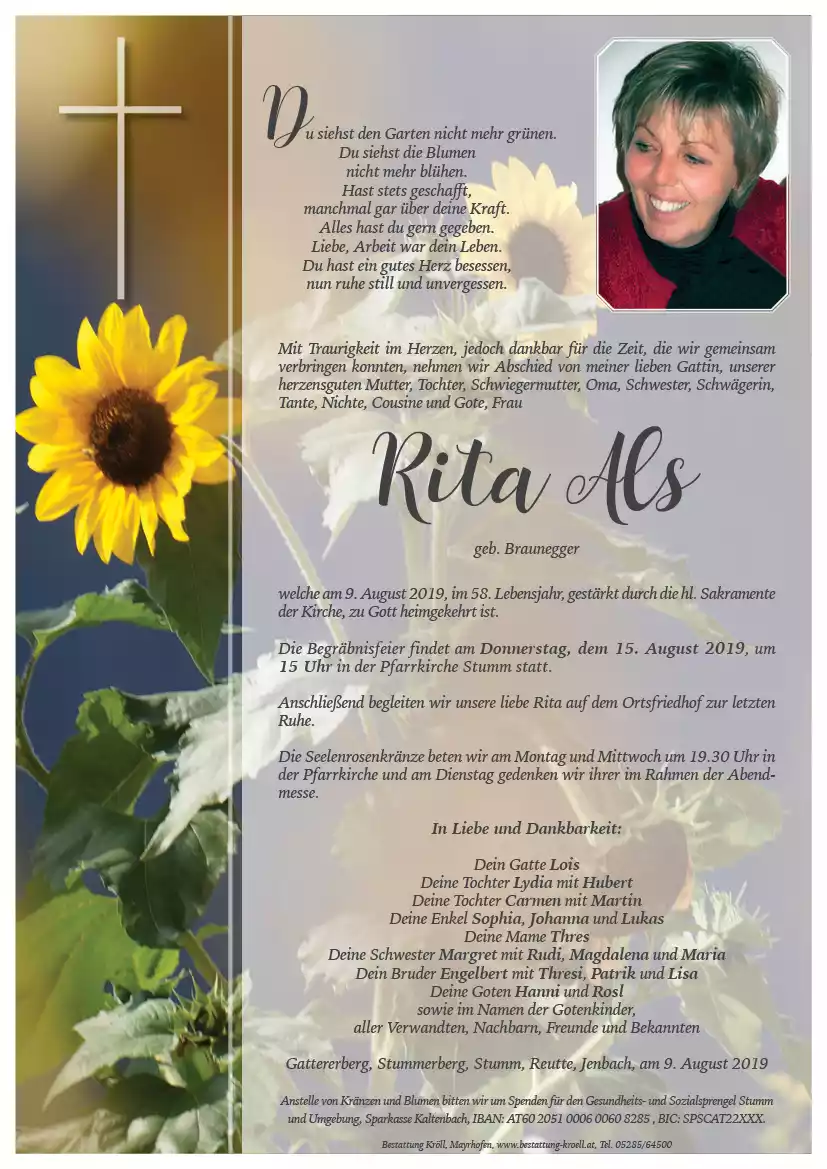 Parte von Rita Als